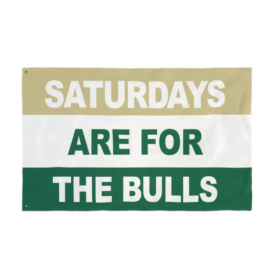 Saturdays Are For The Bulls Flag