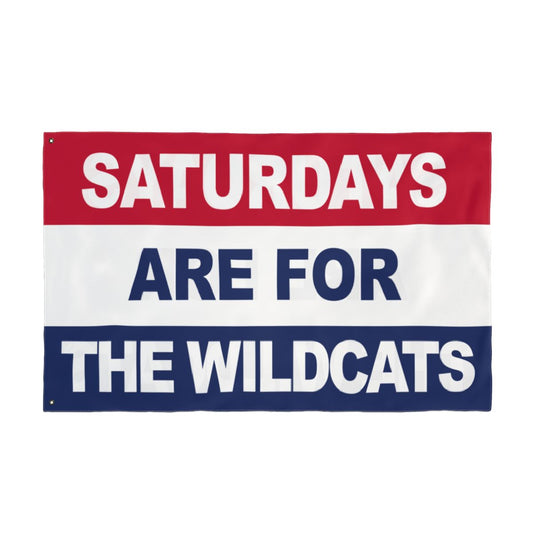 Saturdays Are For The Wildcats Flag