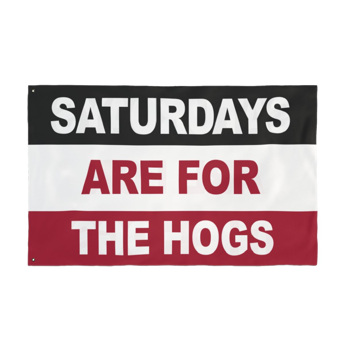 Saturdays Are For The Hogs Flag