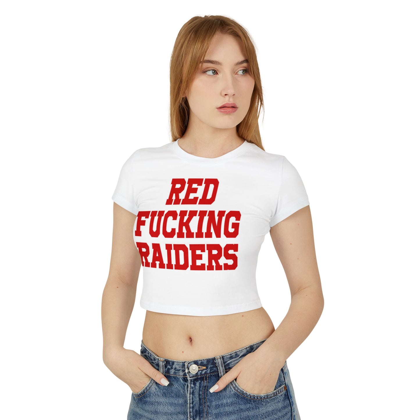 Red Fucking Raiders Women's Baby Tee