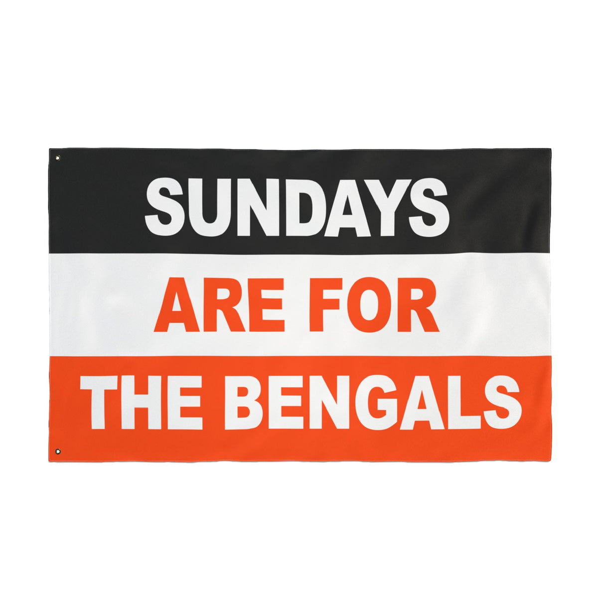 Sundays Are For The Bengals Flag