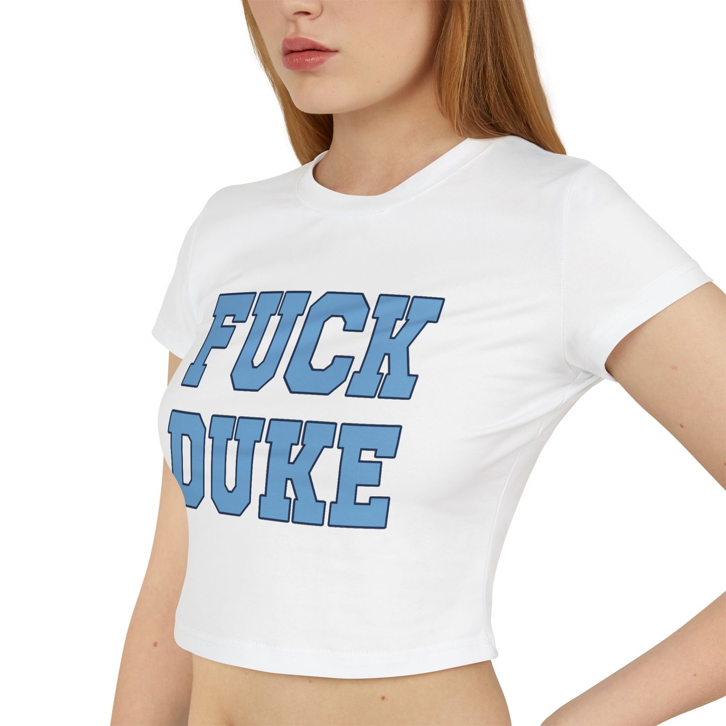 Fuck Duke Women's Baby Tee