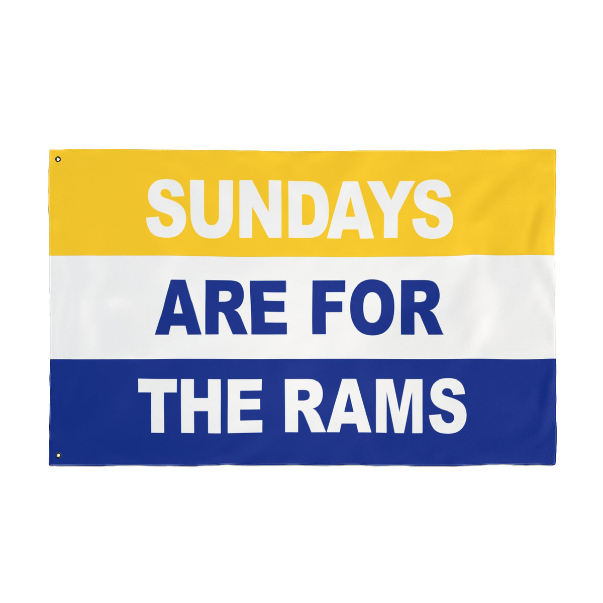 Sundays Are For The Rams Flag