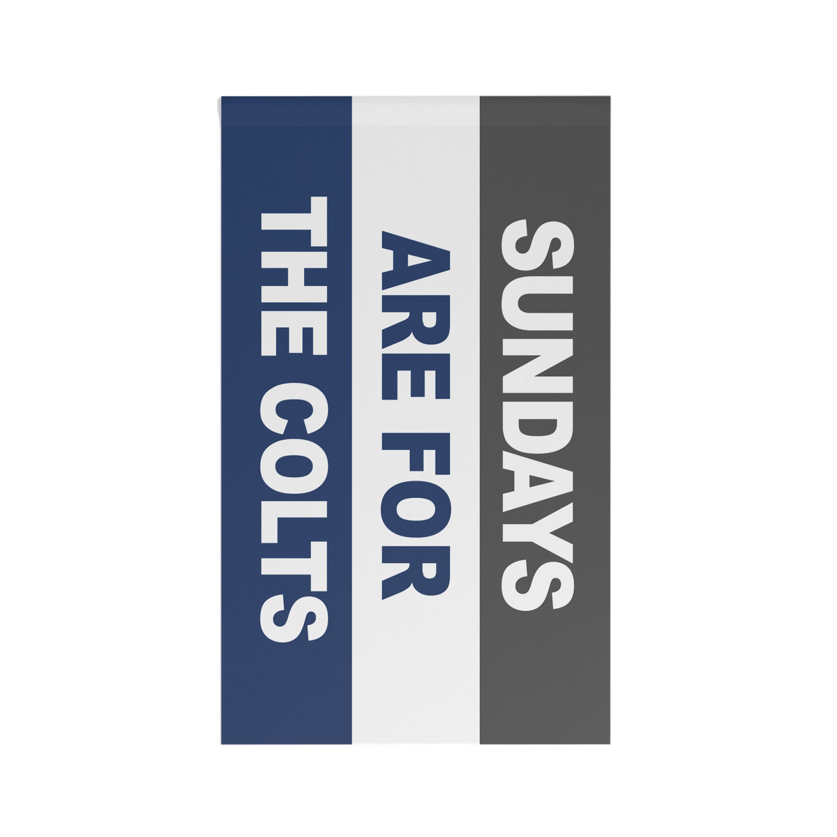 Sundays Are For The Colts Flag