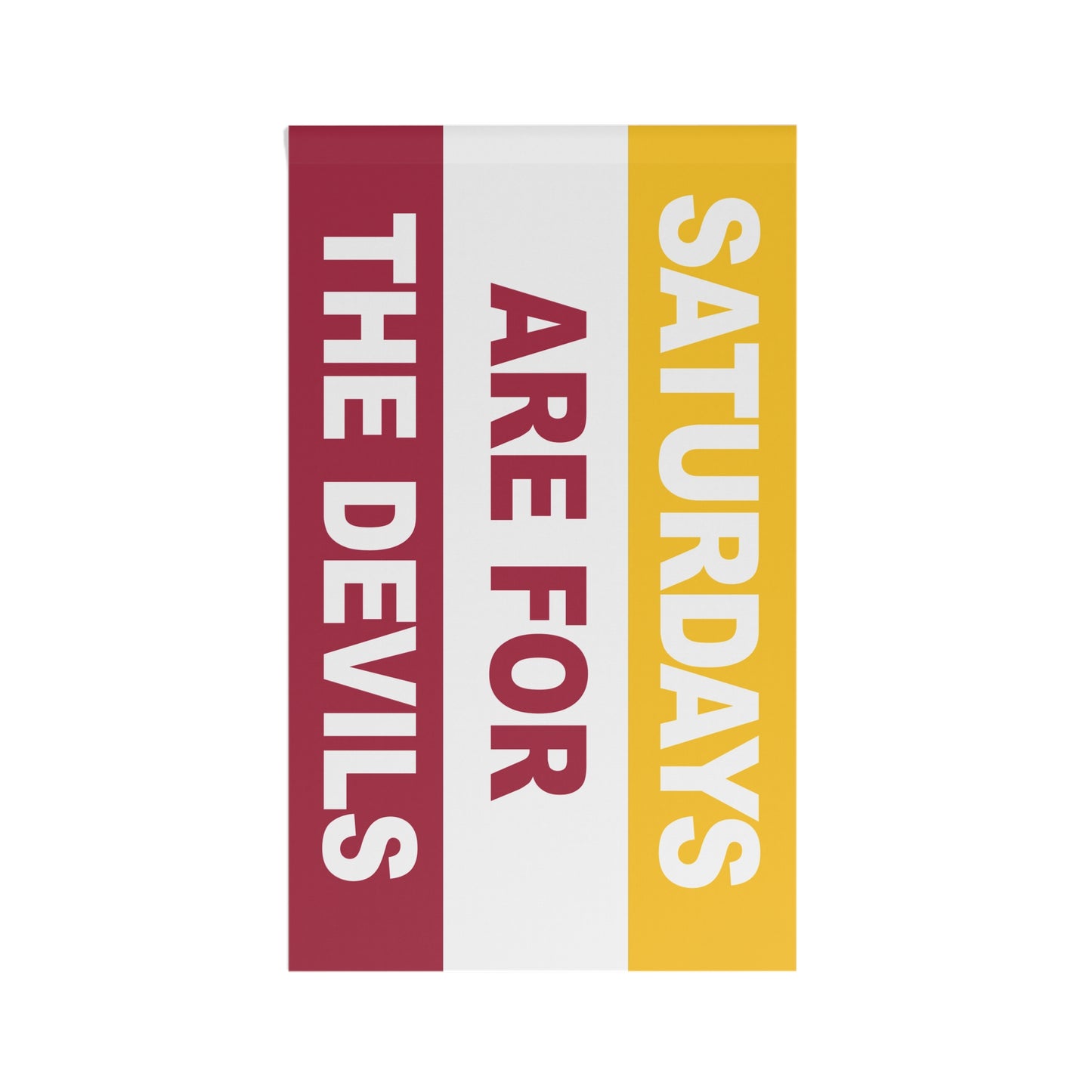 Saturdays Are For The Devils Flag