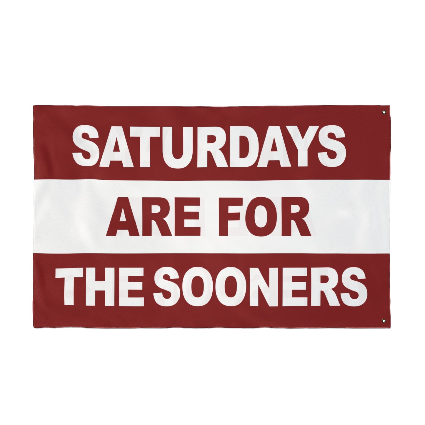Saturdays Are For The Sooners Flag