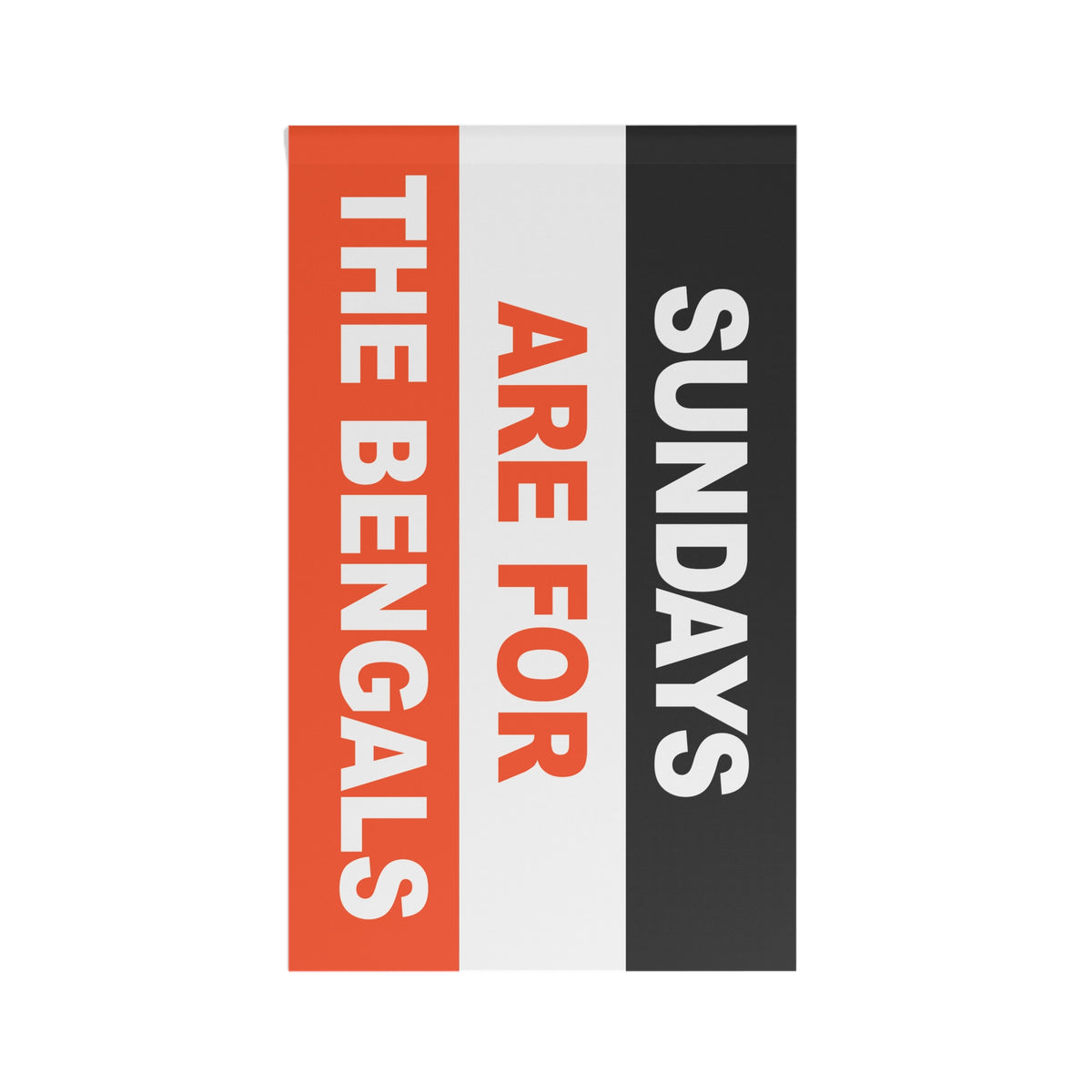 Sundays Are For The Bengals Flag