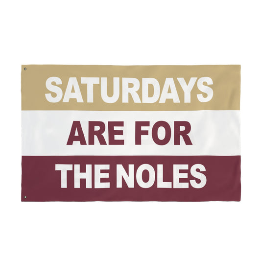 Saturdays Are For The Noles Flag