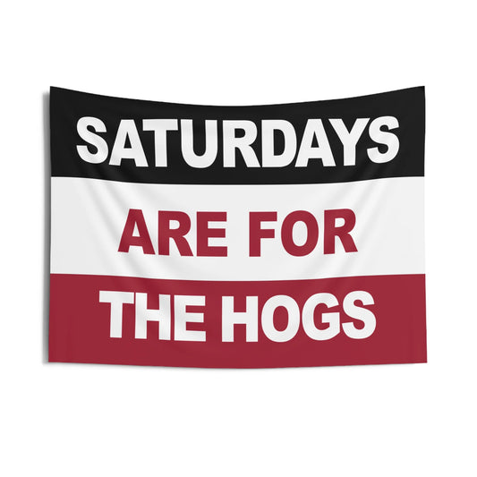 Saturdays Are For The Hogs Flag