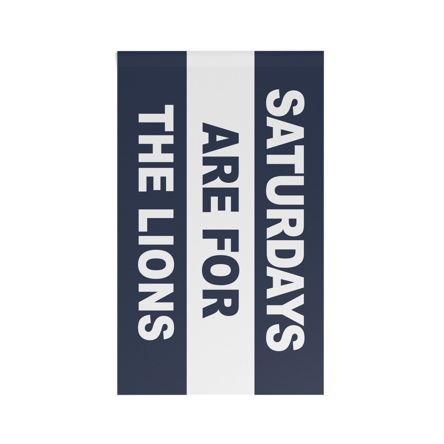 Saturdays Are For The Lions Flag