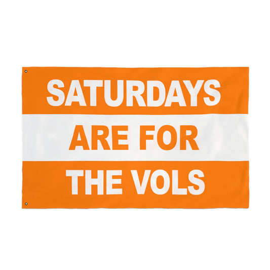 Saturdays Are For The Vols Flag