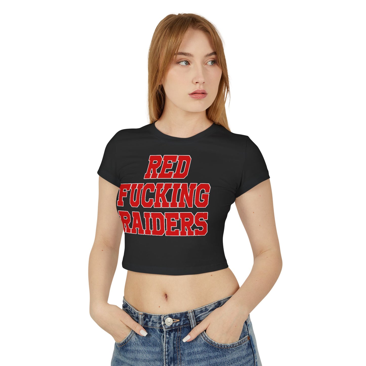 Red Fucking Raiders Women's Baby Tee