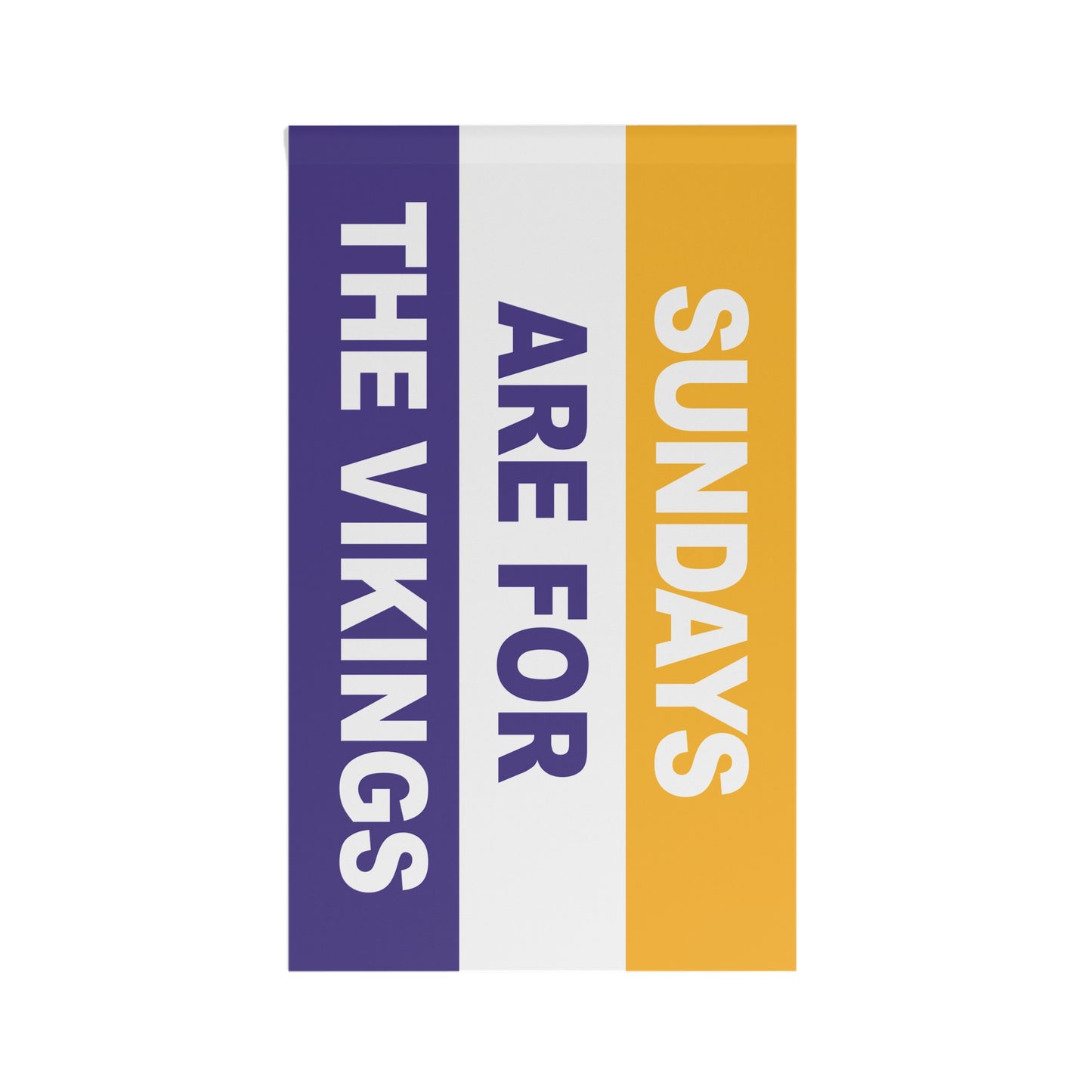 Sundays Are For The Vikings Flag