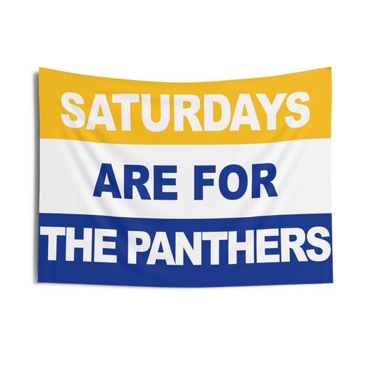 Saturdays Are For The Panthers Flag