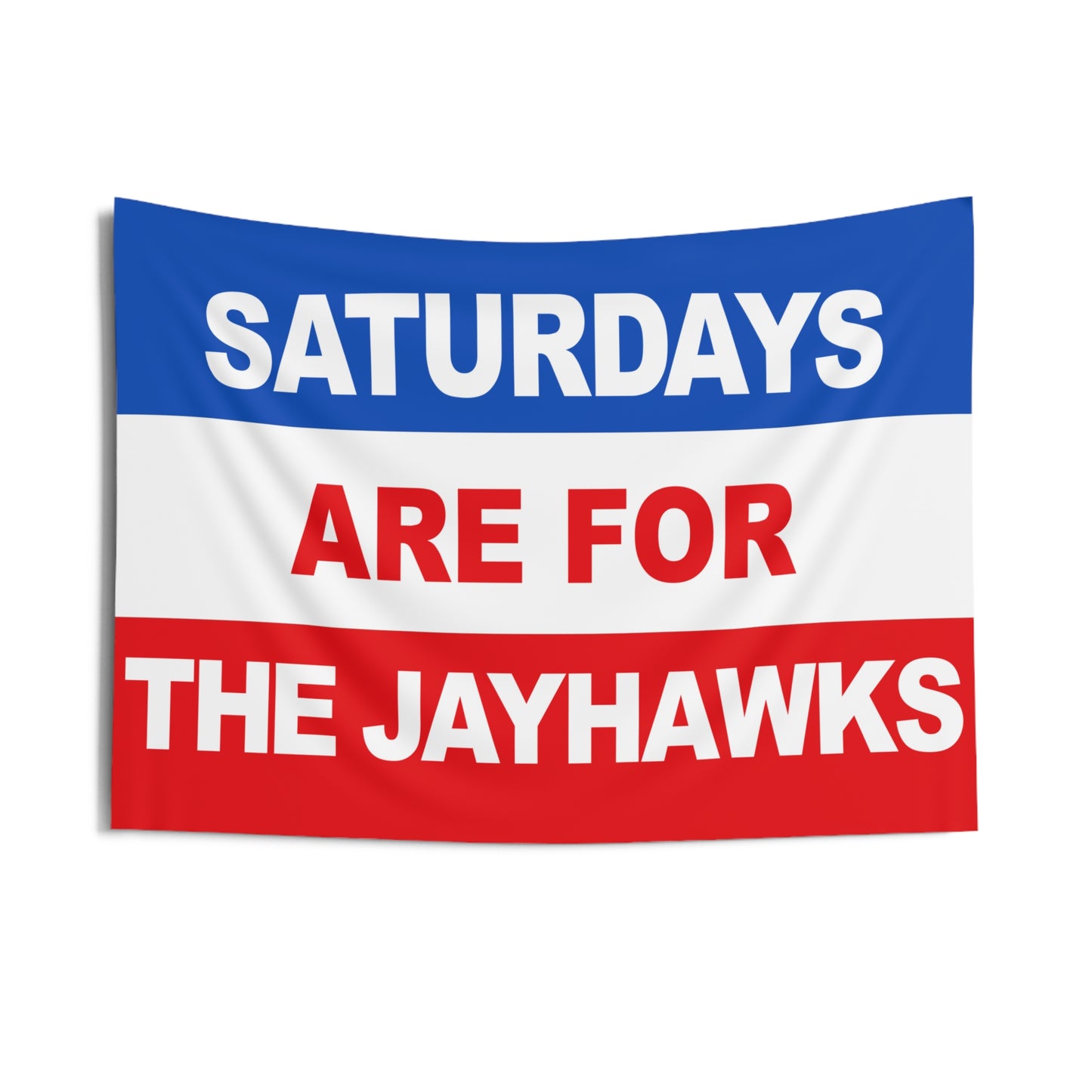 Saturdays Are For The Jayhawks Flag